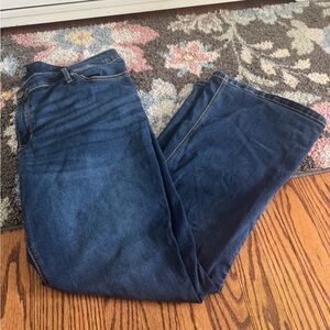 Torrid flare Dark Wash Blue Jeans